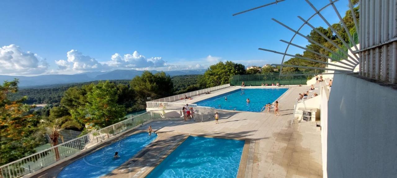 Village Typique - Piscine - Grande Terrasse Ombragee - Logement Climatise Mougins Exterior foto